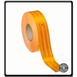 50mm Reflective Tape - Yellow | Sold Per Meter 