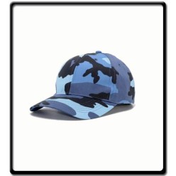 Blue Camo - Mid-Low Profile Cap | Camouflage