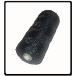 4mm - Polyester Flat Braid - Black | 1kg