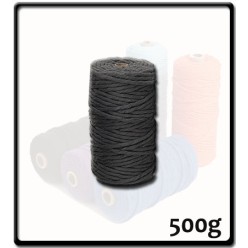 4mm - Macramé Cotton - Dark Grey| 500g