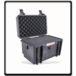 Plastic Case | 420X300X290MM with Foam Black 