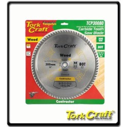 300 x 80T - Contractor Blade - 30/1/20/16 Circular Saw - TCT | Torkcraft 