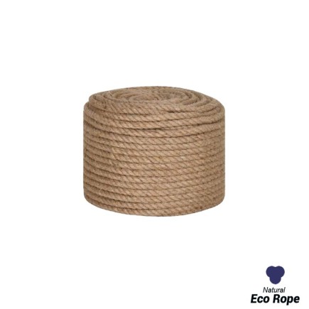 10mm - Eco Rope - 3 Strand - Twisted Hemp Rope | SOLD PER METER