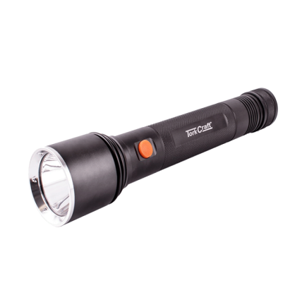 LED Torch Aluminium - 500LM | D-Cell Batteries