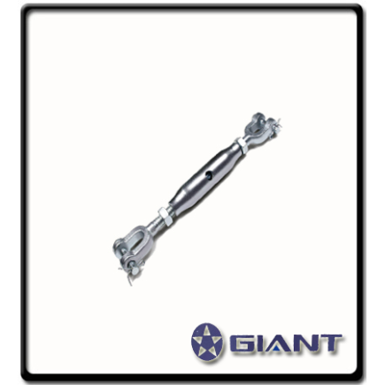 12mm Jaw to Jaw Rigging Screw 0.7Ton | Galvanised  