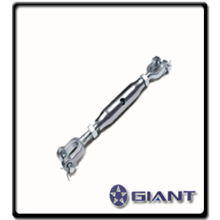 22mm Jaw to Jaw Rigging Screw 2.2Ton | Galvanised  