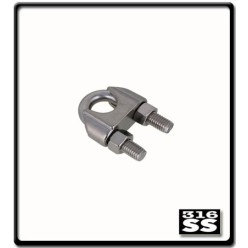 5mm - Wire Rope Clamp | Stainless Steel 