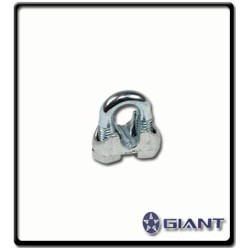 10mm - Wire Rope Clamp | Galvanised