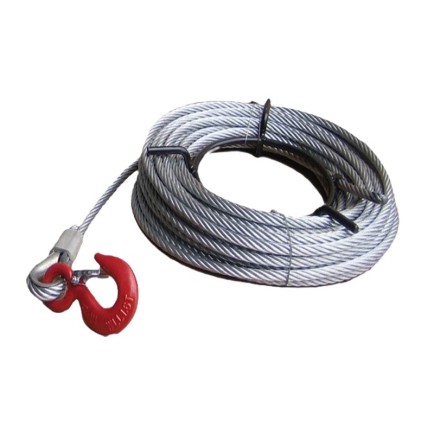 3.2 Ton - Wire Rope Winch Cable - 16mm x 30m | Rope Only