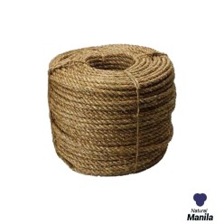 6mm - Manila Rope 3-strand - Natural Fibre | SOLD PER METER