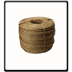 14mm - Manila Rope 3-strand - Natural Fibre | SOLD PER METER