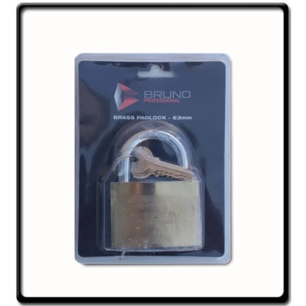 63mm - Brass Padlock