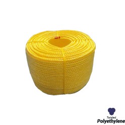 6mm - Polyethelene Rope - 3-Strand Construction - UV resistance | SOLD PER METER