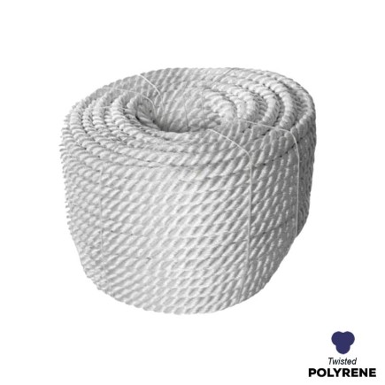 14mm - Polyrene Rope - 3-Strand Construction - UV Resistant | SOLD PER METER