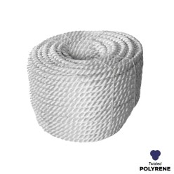 16mm - Polyrene Rope - 3-Strand Construction - UV Resistant | SOLD PER METER