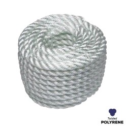 24mm - Polyrene Rope - 3-Strand Construction - UV Resistant | SOLD PER METER