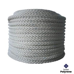 18mm - Polyrene 12-Strand - Mooring Rope - UV resistant/Sinking Rope | SOLD PER METER