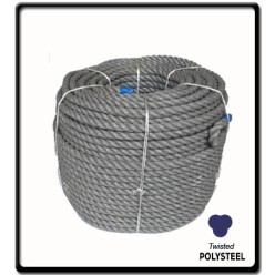 24mm Polysteel 3-Strand Rope | SOLD PER METER