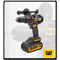 13mm - Hammer Drill with Battery and Charger - 80N.m - 18V | CAT