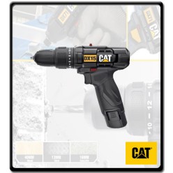 10mm - Impact drill with 2.0Ah Standard Battery and Charger - 80N.m - 12V | CAT