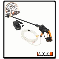 22 Bar Hydroshot Wap - 20V - 2.0AH Battery with Standard Charger - Combo | Worx