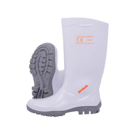Gumboot White - General Mens - SABS | Size 9