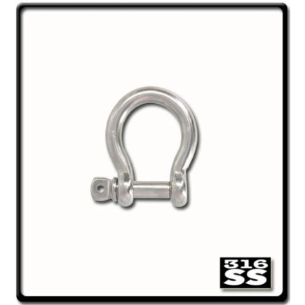 8mm Bow Shackle | Stainless Steel 