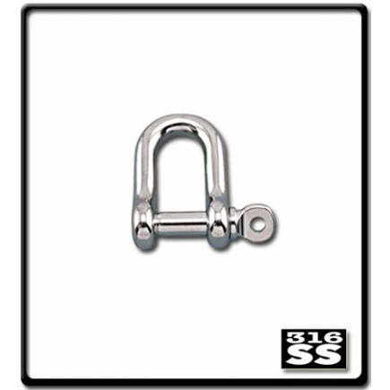 10mm D-Shackle | Stainless Steel