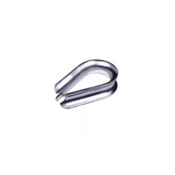 4mm - Wire Eye Thimbles - Galvanished | Safetop