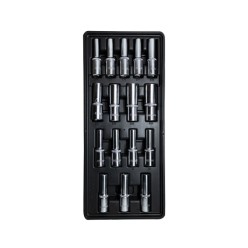 16 Piece ½ inch drive Deep Sockets Tray Set | Fixman