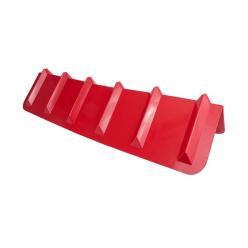 1.2m - Corner Plate - Red | Plastic 