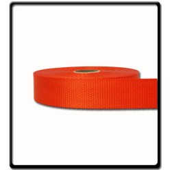 35mm – 2 Ton Industrial Webbing Orange | SOLD PER METER