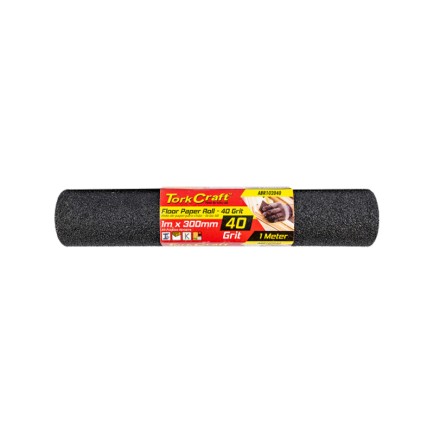 300mm x 1m - Sanding Paper Roll - 40 Grit | TorkCraft