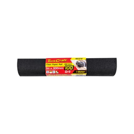 300mm x 1m - Sanding Paper Roll - 100 Grit | TorkCraft