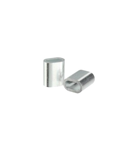 01.0mm Aluminium Ferrules | DIN 3093