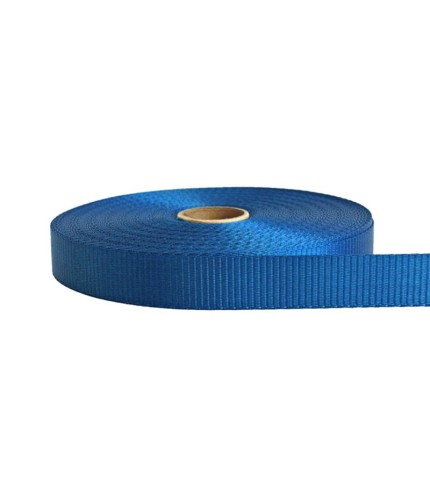 25mm – 2 Ton Industrial Webbing Blue | SOLD PER METER