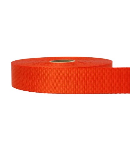 35mm – 2 Ton Industrial Webbing Orange | SOLD PER METER