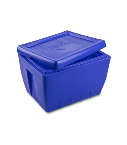 68lt - Rough Tote Box with Lid - Durable | Plastic