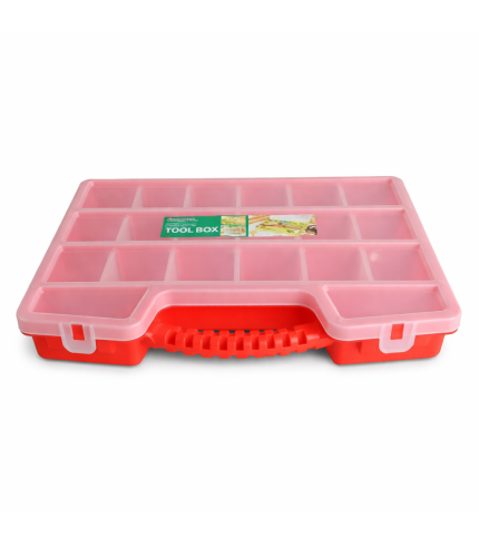 Large - Multi Compartment Tool Box | Plastic
