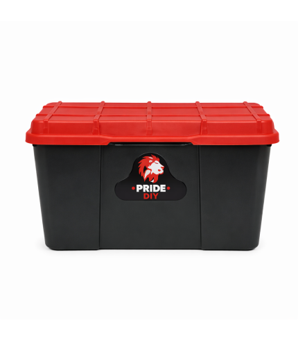 65ltr - Storage Box with lid - Pride | Plastic